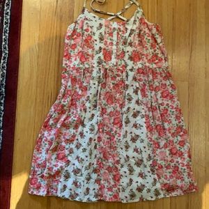 Floral Abercrombie spaghetti strap dress